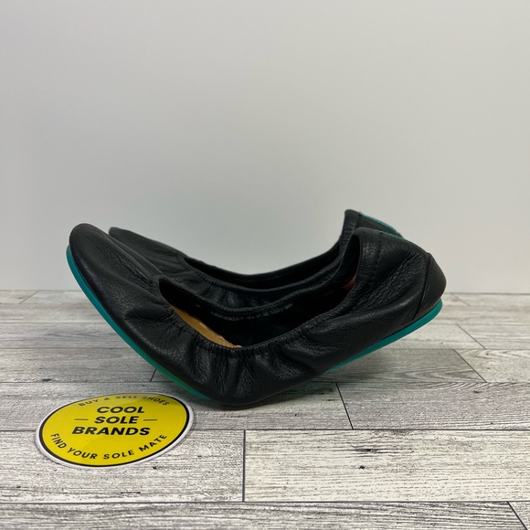 Tieks by Gavriell Black Leather Size 9 Great Condition - Picture 2 of 8